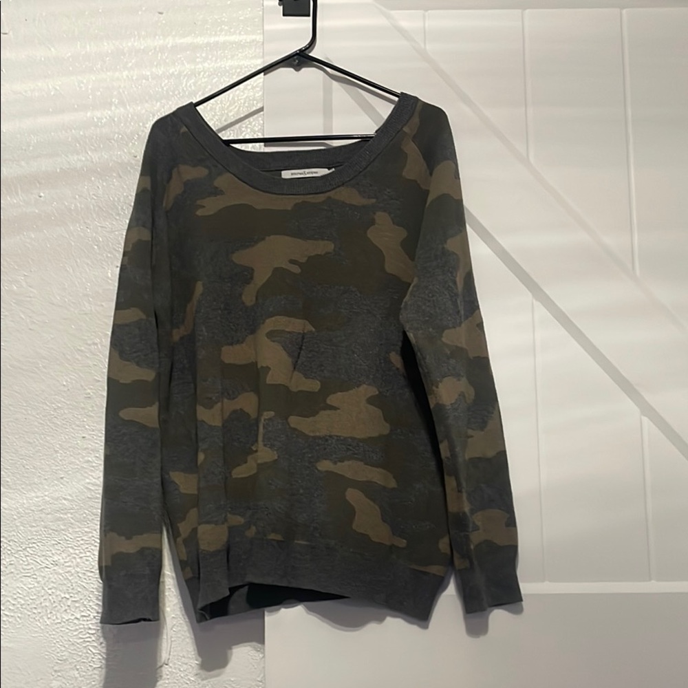 Camo Print Women's Sweater